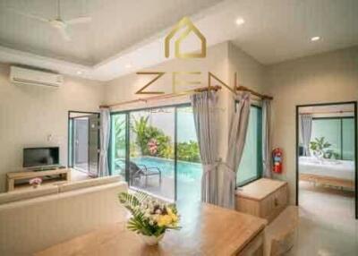 Modern 2 Bedroom Private Pool Villa in Choeng Thale for Rent