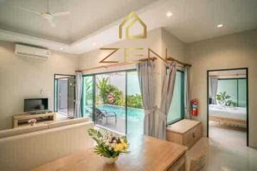 Modern 2 Bedroom Private Pool Villa in Choeng Thale for Rent