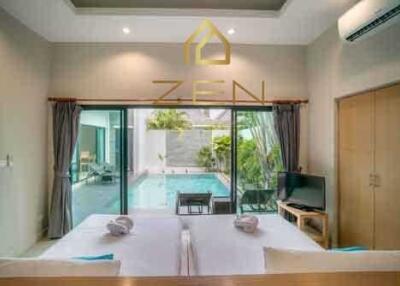 Modern 2 Bedroom Private Pool Villa in Choeng Thale for Rent