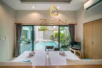 Modern 2 Bedroom Private Pool Villa in Choeng Thale for Rent