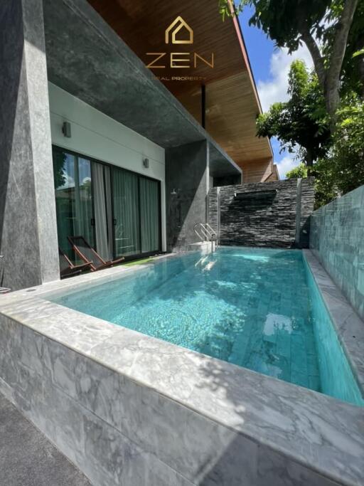 Modern 2-Bedroom Private Pool Villa in Chalong for Rent