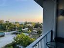 Balcony with a scenic view