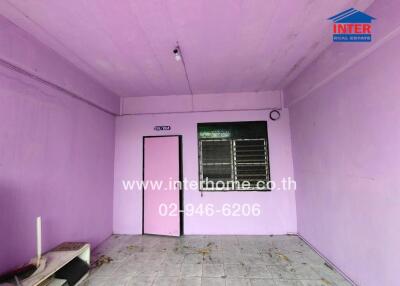 Empty pink room for sale