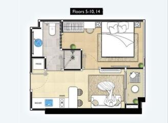 1 Bedrooms @ The Riviera Malibu