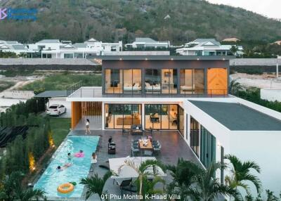 Contemporary 2-Storey Villa in Hua Hin at Phu Montra K-Haad