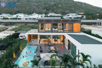 Contemporary 2-Storey Villa in Hua Hin at Phu Montra K-Haad