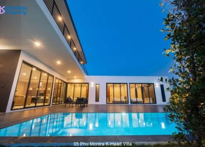 Contemporary 2-Storey Villa in Hua Hin at Phu Montra K-Haad