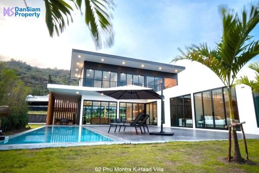 Contemporary 2-Storey Villa in Hua Hin at Phu Montra K-Haad