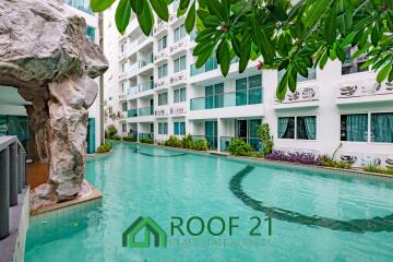 The project  Amazon Residence Jomtien 1 bed 1 bath with many amenities within the project. At the most worthwhile price Don't miss this front!!