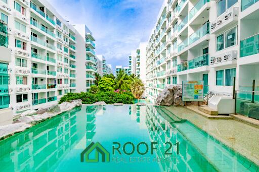 The project  Amazon Residence Jomtien 1 bed 1 bath with many amenities within the project. At the most worthwhile price Don't miss this front!!