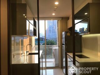 1-BR Condo at The Room Sathorn near BTS Surasak