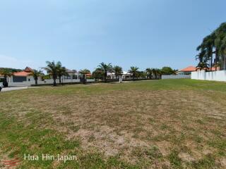 Exclusive Opportunity: Corner 900 sqm Plot in Prestigious BelVida Estates, Hua Hin for Sale