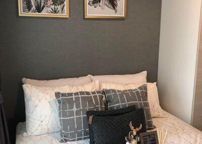 Cozy bedroom with stylish decor