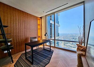 Modern office space with a view
