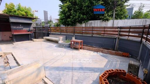 Outdoor area with patio and garden