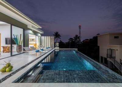 Luxury 3 bedroom pool villa in Chaweng