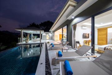 Luxury 3 bedroom pool villa in Chaweng