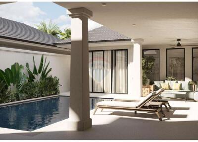 Pool Villa only 200 meters from sunset beach in Plai Laem, Samui