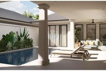 Pool Villa only 200 meters from sunset beach in Plai Laem, Samui