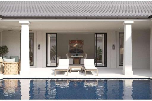 Pool Villa only 200 meters from sunset beach in Plai Laem, Samui