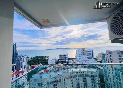 Sea View Studio in The Cliff Pattaya Condo For Rent