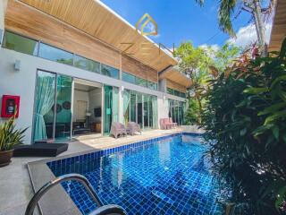 Private Pool Villa with 4 Bedrooms in Choeng Thale For Rent