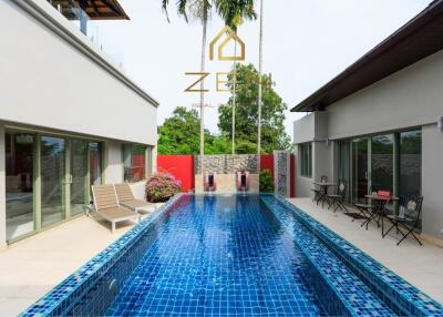 3-Bedrooms Luxury Villa in Choeng Thale For Rent