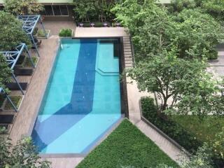 Aerial View of Outdoor Swimming Pool