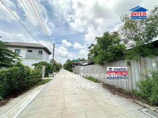 Residential street view