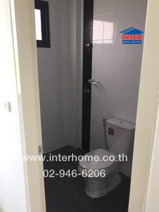 Modern bathroom with toilet