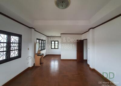 DD-0213 Single House for Sale, 240 Sq. Wah, San Pa Tong, Adjacent to Highway, Near San Pa Tong Hospital.