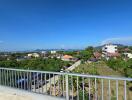 Spacious balcony with a stunning view