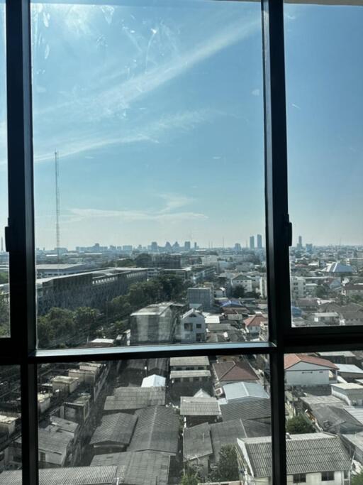 View from high-rise building showing the cityscape