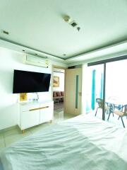 Cozy 1-bedroom condo with sea view at Wongamat