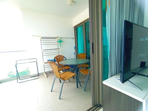 Cozy 1-bedroom condo with sea view at Wongamat