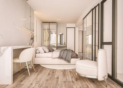 Brand new 1 bedroom in modern style for sale
