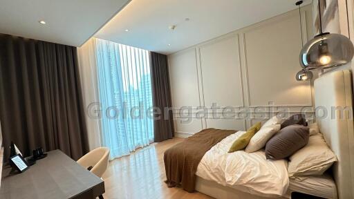 2 Bedrooms fully furnished condo at Baan Sindhorn for rent - Langsuan