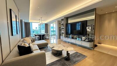 2 Bedrooms fully furnished condo at Baan Sindhorn for rent - Langsuan