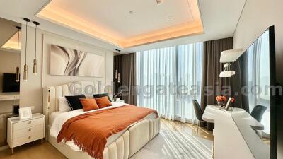 2 Bedrooms fully furnished condo at Baan Sindhorn for rent - Langsuan