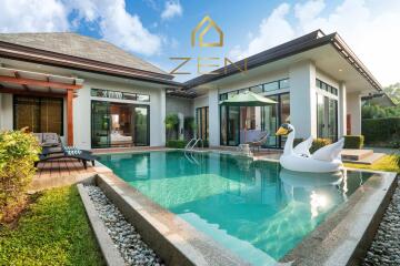 New Modern 3 Bedroom Pool Villa in Bang Tao for Rent