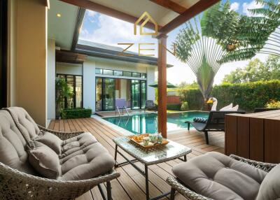 New Modern 3 Bedroom Pool Villa in Bang Tao for Rent