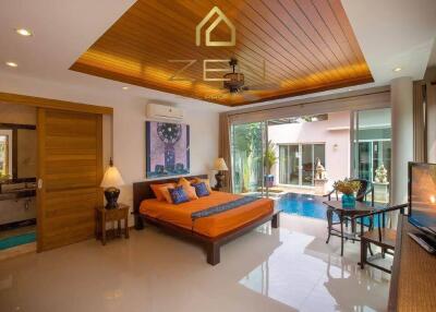 Amazing 4 Bedroom Bali Style Pool Villa in Rawai for Rent