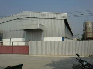 Exterior view of a commercial warehouse building