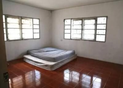 Simple unfurnished bedroom with mattress
