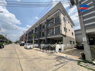 street view of a modern residential building