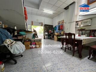 Living room with furniture and various items