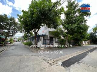 Street view of a residential building