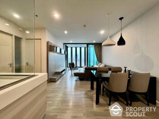 2-BR Condo at The Room Bts Wongwianyai near BTS Wongwian Yai