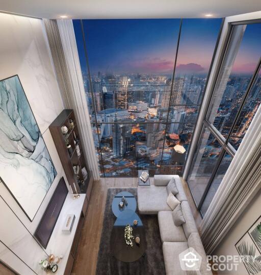 2-BR Penthouse at Cloud Residences – Skv23 near MRT Sukhumvit