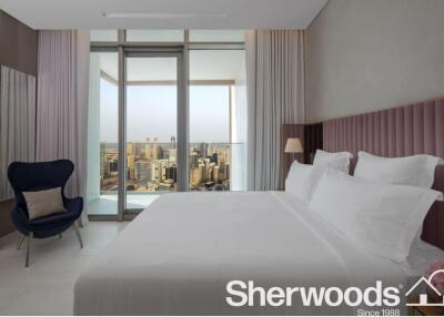 1,076 قدم مربع, 1 سرير, 1 حمام فندق مدرجة بسعر AED 3,199,593.